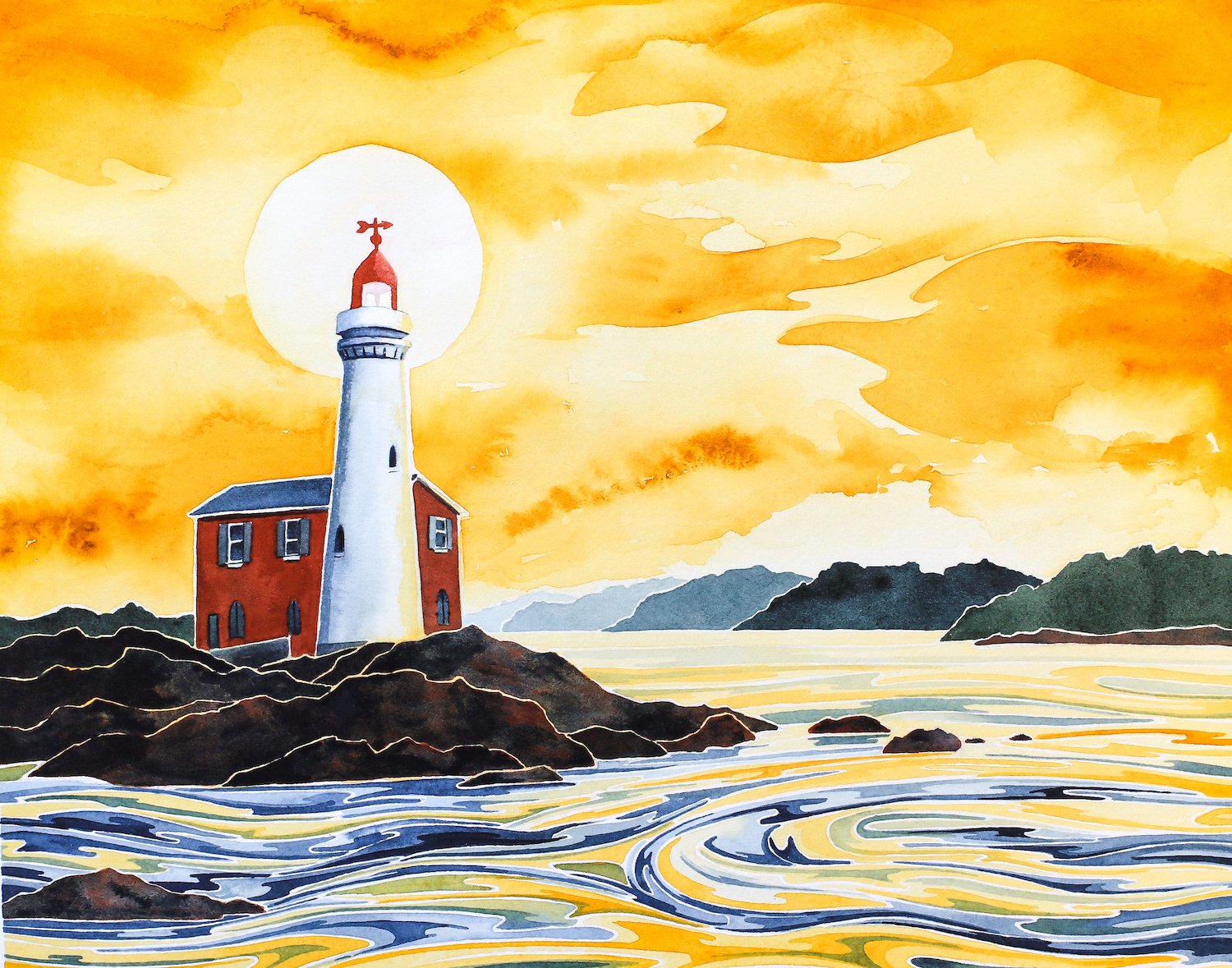 Guiding Light 14" x 11"